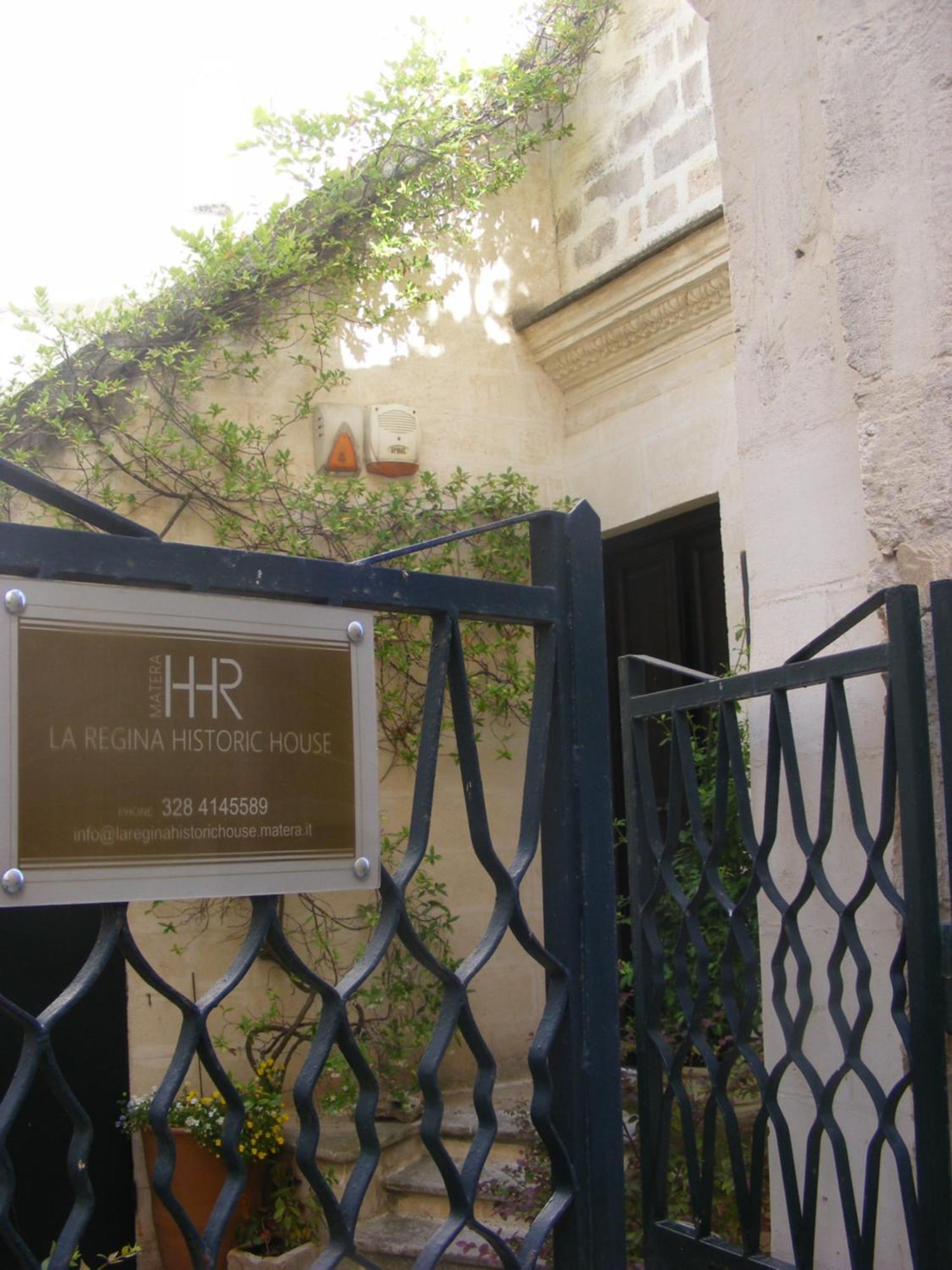 La Regina Historic House Matera Exterior foto